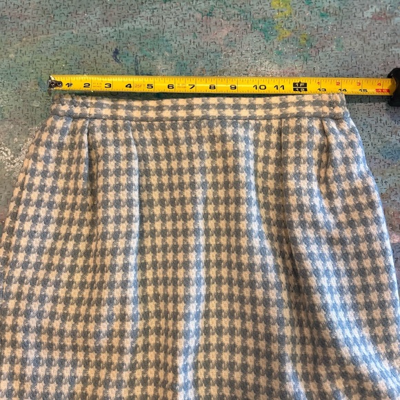 90s Blue Houndstooth Suit - Picture 14 of 16